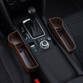 thumbnail image 3 of 2 in 1 Car Seat Gap Organizer | Universal Fit | Storage Pockets Adjust | 2 Pack Car Seat Crevice Storage Box, 3 of 9