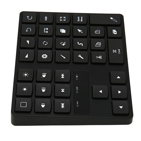Wireless Drawing Keyboard, Mini Drawing Keyboard Simple Operation One Handed For Office