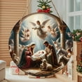 thumbnail image 3 of Tyidzon Nativity Scene Ornaments for Christmas Tree - Flat Nativity Christmas Ornaments Indoor, The Birth of Jesus Decor, Religious Gifts for Christian, Family, 3 of 6