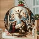 thumbnail image 4 of Set de Adornos Navideños de La Natividad de 20 X 15 Cm | Decoración Colgante para Árbol de Navidad | Regalo Religioso | Adorno de Madera Multicolor | Tamaño: 20 X 15 Cm | 1 Unidad, 4 of 6