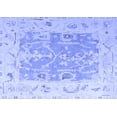 thumbnail image 1 of Ahgly Company Indoor Rectangle Oriental Blue Traditional Area Rugs, 2' x 5', 1 of 4