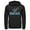 Black, variant on Men's Fortnite Raven Logo Pull Over Hoodie Athletic Heather 3X Large