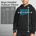 thumbnail image 5 of Boy's Fortnite Victory Royale Gradient Logo  Pull Over Hoodie Black Large, 5 of 9