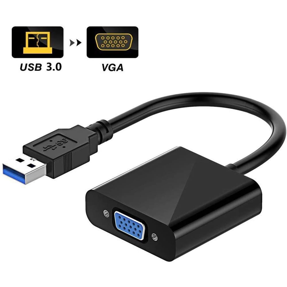 USB to VGA Adapter, USB 3.0/2.0 to VGA 