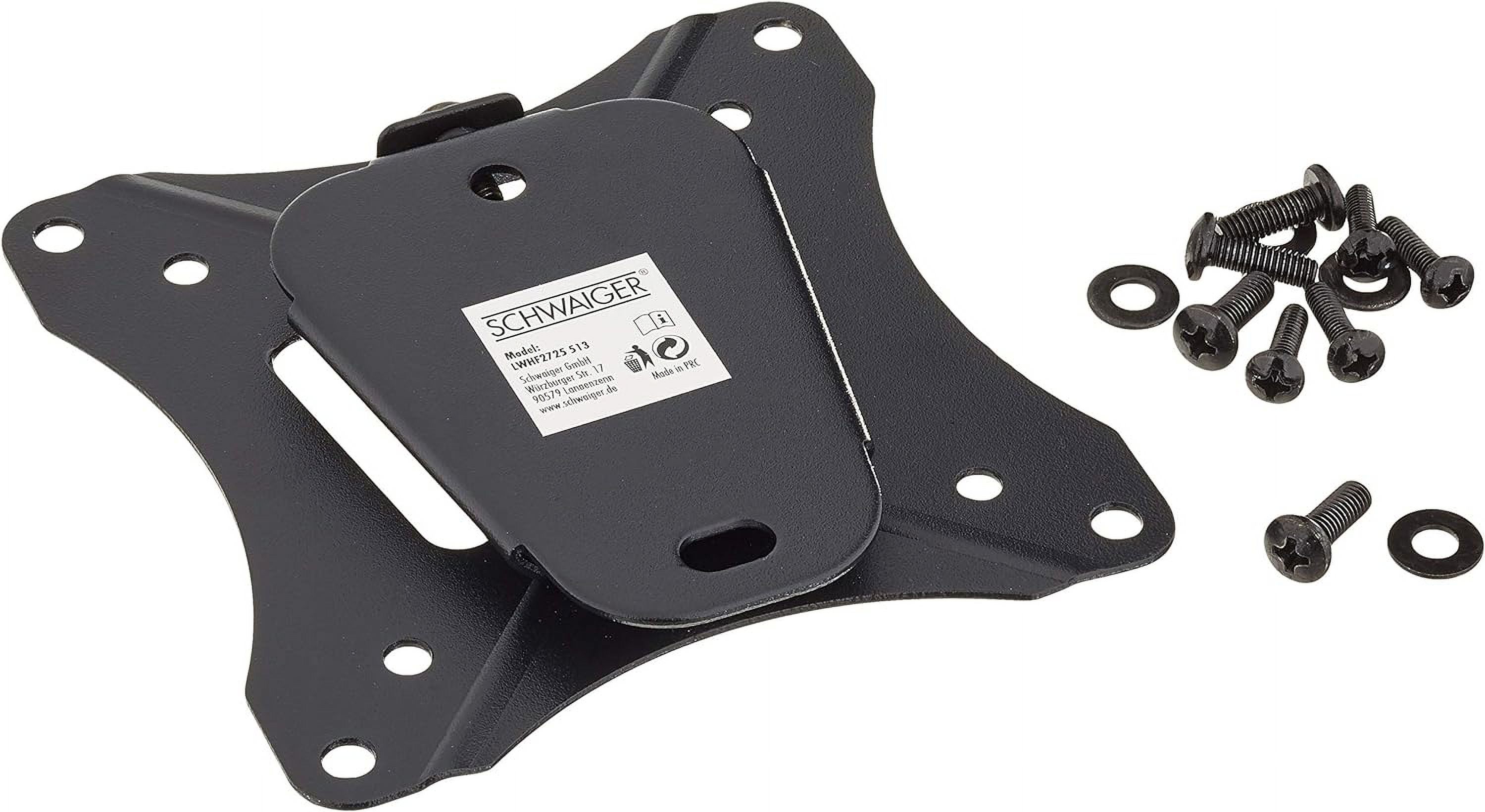 SCHWAIGER TV Wall Mount 13"-29" Fixed 1 max. 25 kg Black - TFT/LCD-TV Accessories, Black, LWHF2