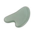 thumbnail image 1 of Graflsoa Heart-Shaped Jade Gua Sha Tool for Facial Massage, Light Green, Compact & Lightweight Design, 1 of 6