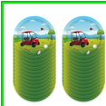 thumbnail image 5 of Golf Party Plates Set - 9" Round Disposable Paper Plates for Celebrations, Festivals, and Events - Perfect Tableware for Golf-Themed Gatherings (24 pcs), 5 of 5