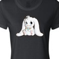 thumbnail image 4 of Inktastic Adorable Easter Bunny Women's T-Shirt, 4 of 5