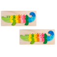 thumbnail image 1 of 2PCS New Wooden Puzzles 3D Puzzles For Toddlers Animals Puzzles For Kids, 1 of 2