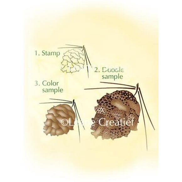 Lea'bilities Clear Stamp - Pine cone
