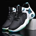 thumbnail image 6 of Men's Mid Top Soft Sole Sneakers 2026 Spring New Casual Basketball Shoes Trendy Comfortable Walking, 6 of 7