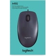 thumbnail image 1 of Ratón Logitech M90 USB Negro, 1 of 5