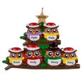 thumbnail image 5 of Maxora Personalized Ornaments Customized Christmas ornament Owl Family of 6 Free Customize, 5 of 9