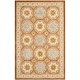 thumbnail image 4 of Ivory & Brown Medallion Rug (2 ft. x 3 ft.), 4 of 5