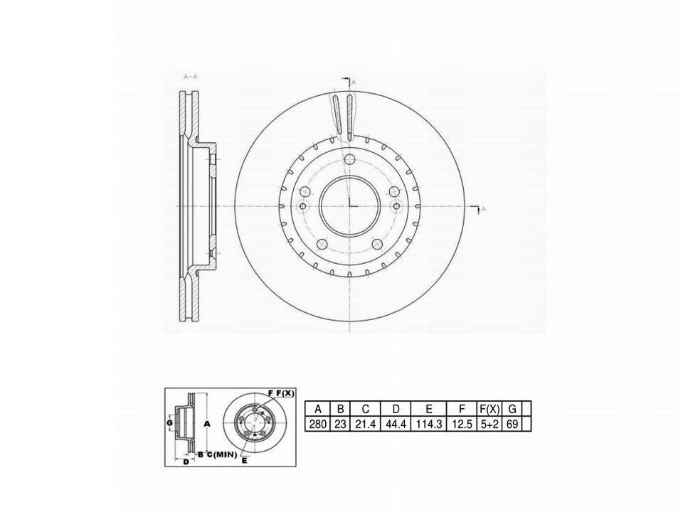 Winstop Brake Kits, Front WSK1149, Hyundai Elantra 2020-2017