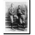thumbnail image 2 of Historic Framed Print, [Two baseball players, Stagg and Warner, Yale, posed, standing, full-length], 17-7/8" x 21-7/8", 2 of 9