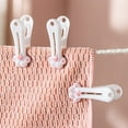 thumbnail image 3 of Tyidzon Clothes Pins Heavy Duty Towel Clips for Beach Chairs Windproof Plastic Clothespins Non Slip Beach Towel Clips for Clothes, Towel, Photos, Curtain, Blanket, 3 of 6