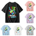 thumbnail image 5 of shoper Autism Awareness Shirt for Kids Autism Support Tee Causal Short Sleeve Tops Back To School Shirt Boys and Girls Grey 160, 5 of 8