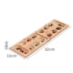 thumbnail image 5 of Board Game with Stone Pebbles - Kalaha Board Game with Foldable Wooden Board - Board Games for Family - Strategy Games for Kids and Adults, 5 of 5