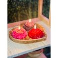 thumbnail image 5 of Fuebueo 4 Pcs Low Temperature Candles Red Rose Flower Shaped Scented Candles Low Heat Romantic Wax Play Candles for Lovers Couples Wedding, 5 of 9