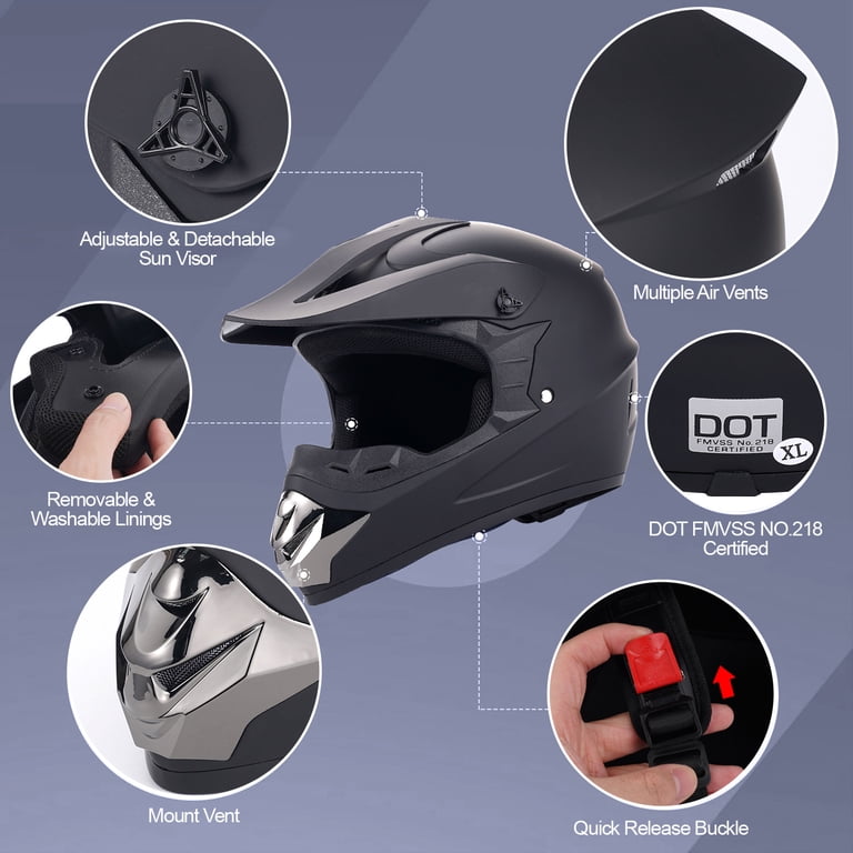 commander char motorcycle helmet Mach V Carbon – Mad Hatter Alaska Integrated sun visor suspension_Dual Suspension DRS BMX Helmet (White) LOOP HEADGEAR SIZE OPTONS:SMALL (YOUTH)