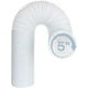 thumbnail image 2 of Manguera de escape para aire acondicionado portátil Shanqian 13 cm de diámetro blanco polipropileno 12,6 a 59 pulgadas, 2 of 3