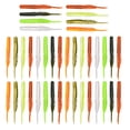 thumbnail image 1 of 100mm simulación Artificial cuerpo de tornillo cola recta gusano pesca señuelo cebo accesorio, 1 of 5