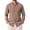 Brown, variant on Long Sleeve Men Dress Shirts Plaid Button Down Shirts for Men Casual Men Shirts