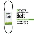 thumbnail image 2 of 8TEN Drive Belt for Lawn Boy Toro Super Recycler 110-9429 21 inch 810-CBL2321T, 2 of 4