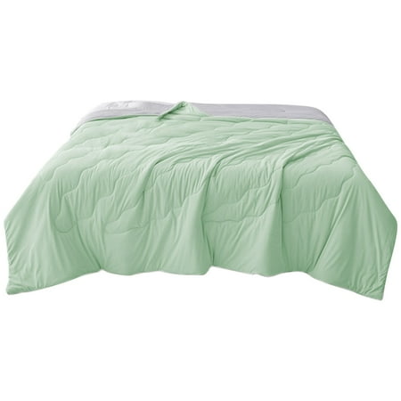 

Limited Time Offer Nayueo 1*Air-Conditioning Quilt Four Pieces Beddings (Green + Gray) 200*230Cm Summer Air Conditioner Cc