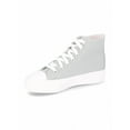 thumbnail image 6 of No Boundaries Platform Lace Up Hi Top Sneakers, Women's, 6 of 6