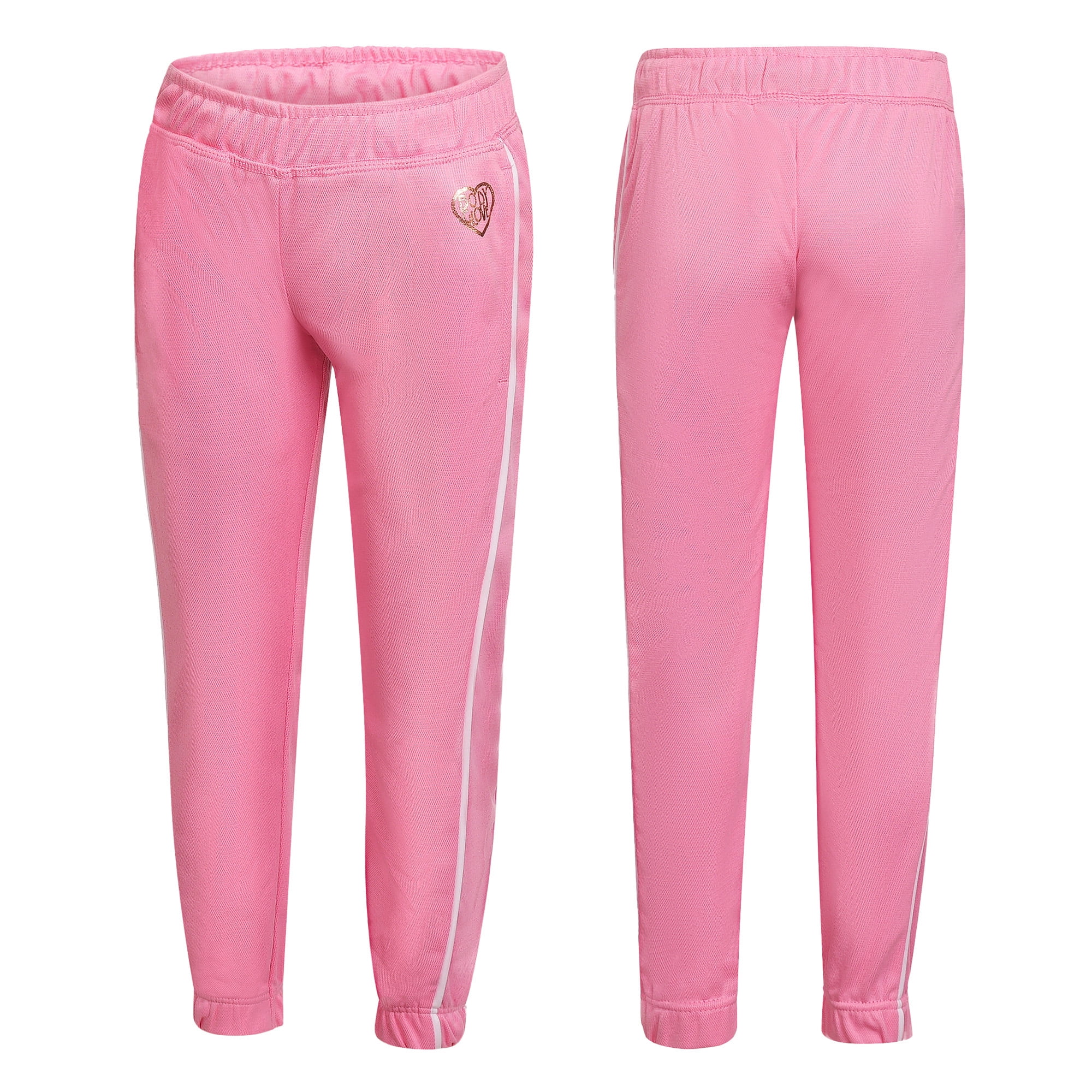 Body Glove Clothes Girls’ 4-Piece Active Outfit Set – Includes 2 Graphic Tees, Jogger Pants & Shorts, Comfortable Everyday Clothing for Toddler to Big Girls Sizes (2T-12)