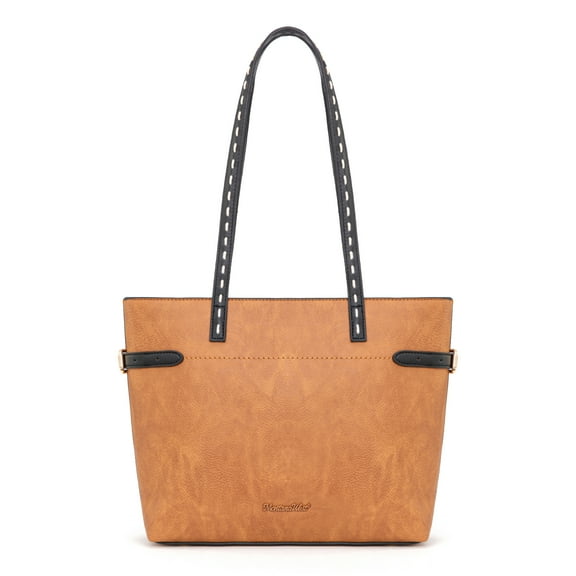 Montana West Tote Bag Slouchy Hobo Bag Minimalist Shoulder purses and Handbags for Work, Brown