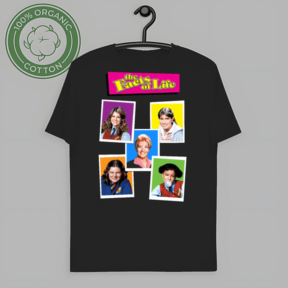 LIMITED EDITION The Facts Of Life Retro TV Show Men's Black T-shirt Size S-5XL-TH62630
