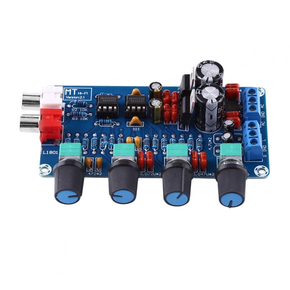 Placa Amplificadora De Control De Tono Preamplificador HIFI ANGGREK 105 mm x 54 mm 75 g