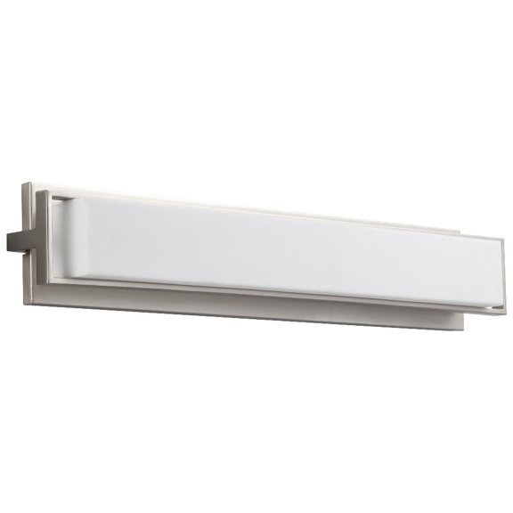 26.5 Inch 11.6W 120V 1 Led Bath Vanity-Satin Nickel Finish Oxygen Lighting 3-534-24