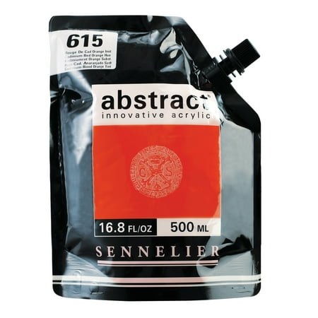 UPC: 3046450041887 | Sennelier Abstract Acrylics 500ml Cadmium Red Orange Hue