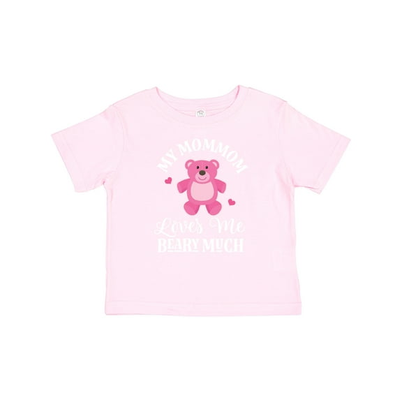 Inktastic Mommom Loves Me Girls Bear Girls Baby T-Shirt
