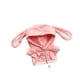 thumbnail image 4 of Ropa para muñecos de peluche, sudadera con capucha, accesorios cómodos para animales de peluche rosa, 4 of 9