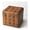 Brown Leather, variant on Butler Leon Black Leather Ottoman