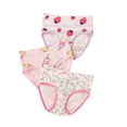 thumbnail image 4 of GYRATEDREAM Girls Underwear 100% Cotton Brief for Girls Breathable Toddler Girl Underwear Comfort Baby Girls Panties 3 Packs for 3-12Y Briefs-B, 4 of 5