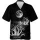 thumbnail image 3 of Camisa de verano para hombre con estampado 3D de pulpo y animales marinos, manga corta, botones de solapa, camisas personalizadas para viajar al trabajo, estilo hawaiano, 3 of 5