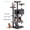 Light Gray, variant on XF XINFENG 54.7 in 3-Level Cat Tree Tower Playhouse with Scratching Posts,Perch, Kittens, Sisal, Beige
