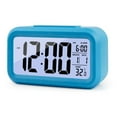 thumbnail image 2 of Reloj despertador electrónico LED, reloj despertador electrónico LED, reloj despertador digital, calendario, pantalla de temperatura, relojes de escritorio, respuesta rápida, 2 of 2