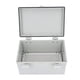 thumbnail image 1 of Caja De Conexiones A Prueba De Agua, Caja De Conexiones Eléctricas Con Cubierta Con Bisagras De 300 X 200 X 170 Mm Caja De Proyectos Eléctricos A Prueba De Agua IP67 Para Exteriores, Gris, 1 of 7