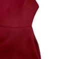 thumbnail image 6 of Cocktail Dress One Shoulder Women's Bow Cutout Ruched A-Line Party Guest Dresses, 6 of 8