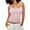 Pink, variant on USSUMA Camisole Tops for Women Womens Tank Tops Sexy Casual Solid Fashion Women Sleeveless V-Neck Vest Ladies Slim Short Tops My Order Womens Tops