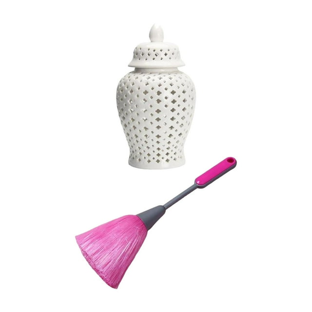 Jrón de Cerámica, Jrón de , tesanía Oriental Coleccionable pa Decoración pa Gloria Tarro de jengibre de cerámica