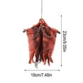 thumbnail image 3 of A Halloween Hanging Ghost Decoration With Terrifying Tombstone Prank Props For Scary Decor Indoor Outdoor Haunted House Party Realistic Design Easy To Hang Horror Accessory, 3 of 9
