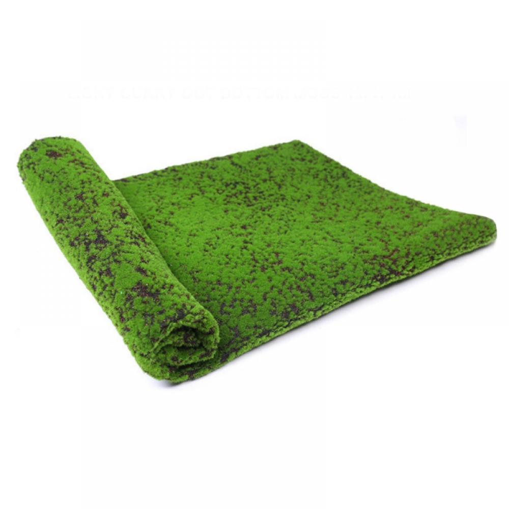 Artificial Grass Rug Fake Moss Grass Turf DIY Synthetic Turf Landscape